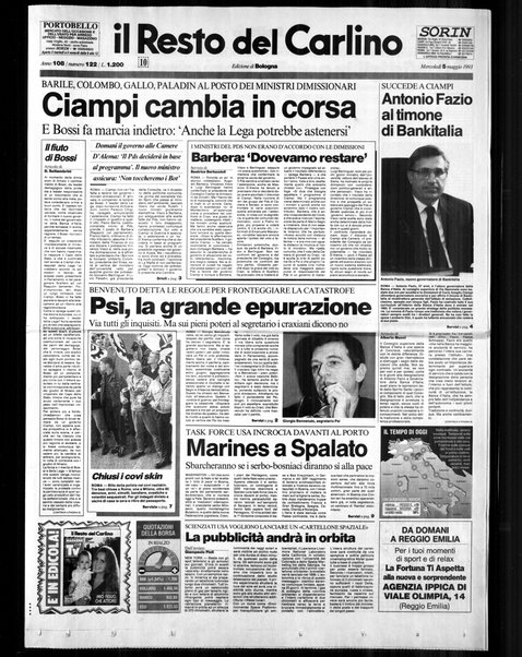 Il Resto del Carlino : giornale dell'Emilia